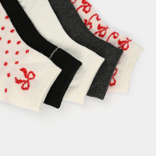 Crew Socks 5Pcs D58521JD E-C-B