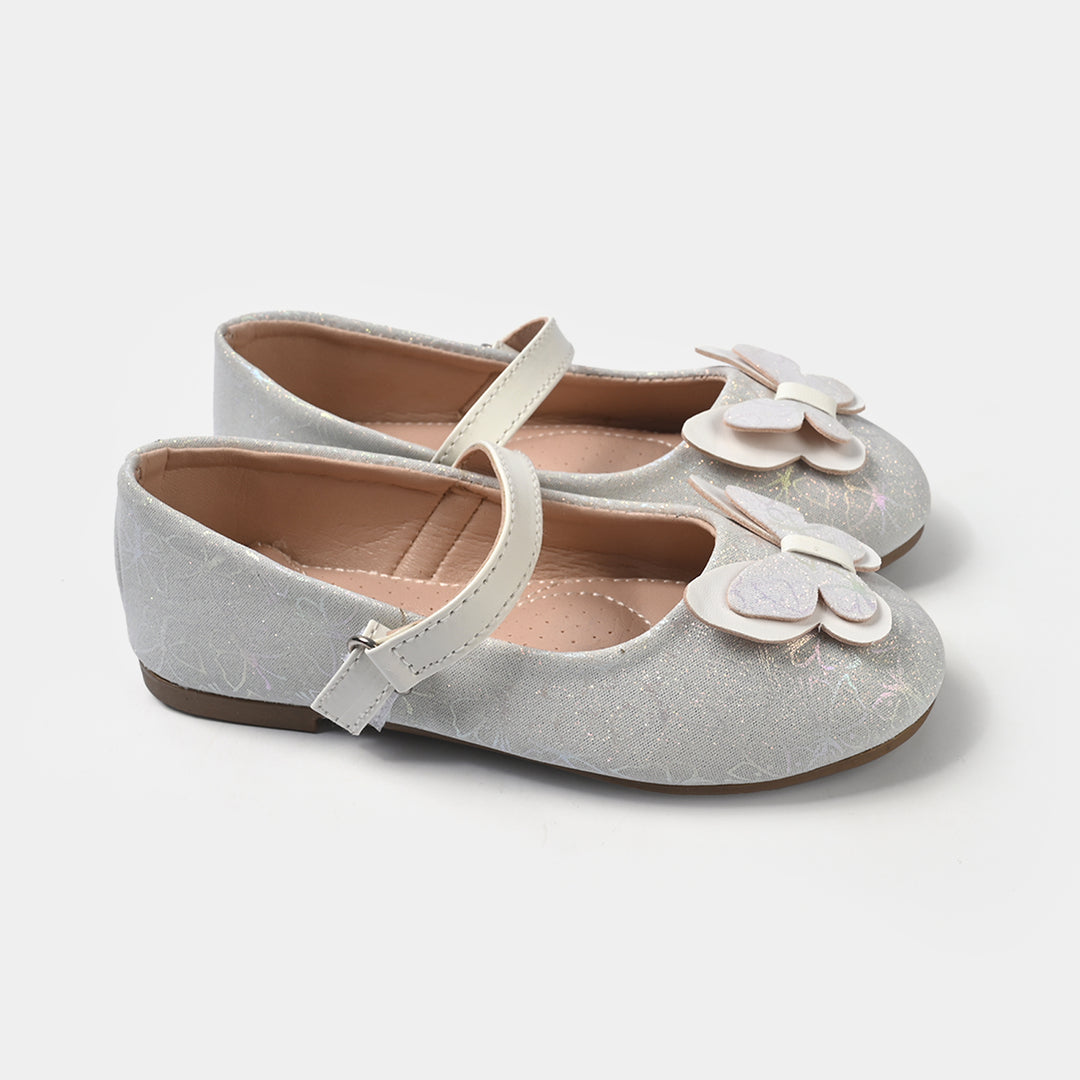 Girls Pumps 11-152-White