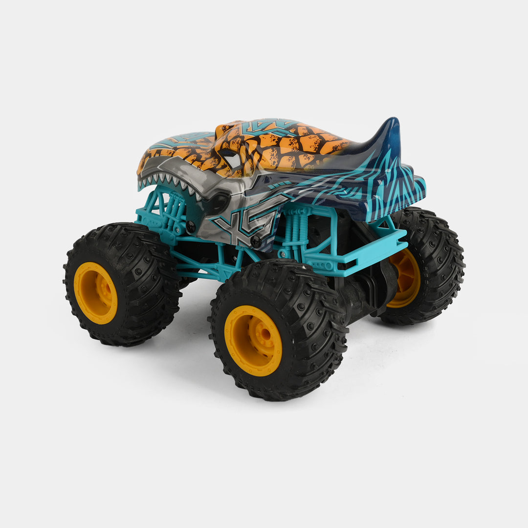 Remote Control Dinosaur Stunt Monster Truck