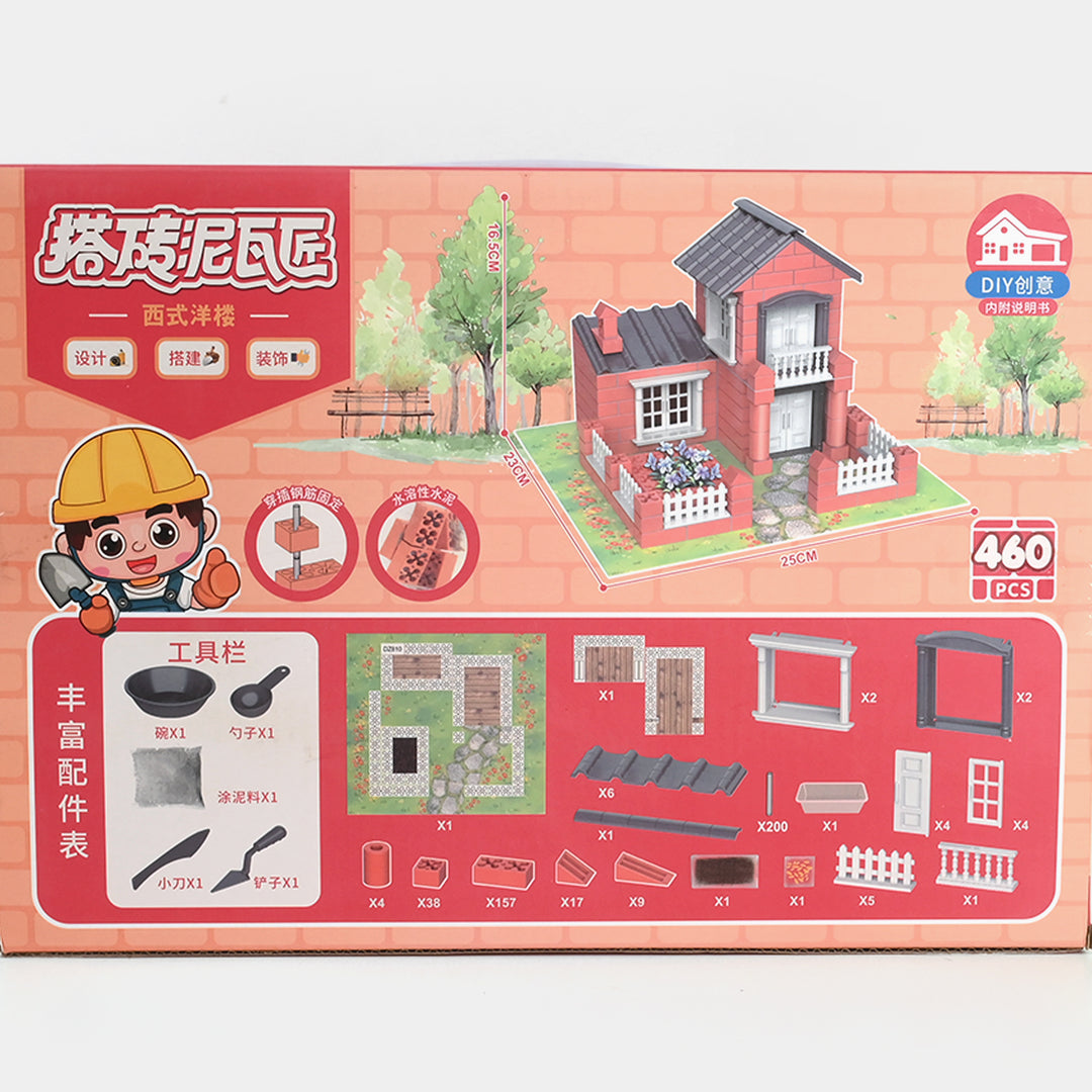 Mini Bricks Layer House 460Pcs