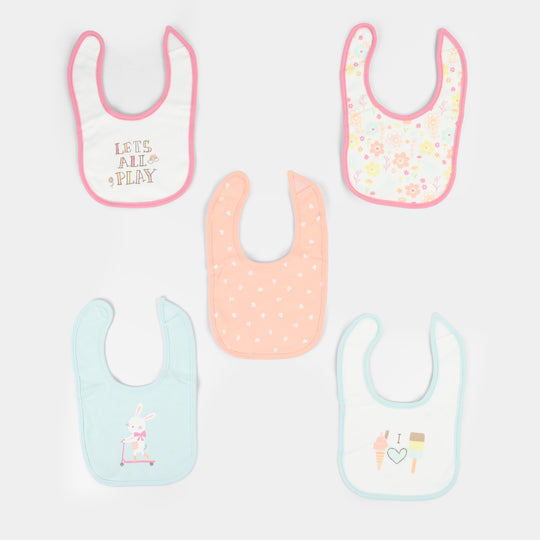 Baby Bib Pack OF 5PCs | 0M+