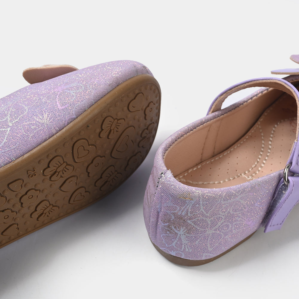 Girls Pumps 11-152-Purple