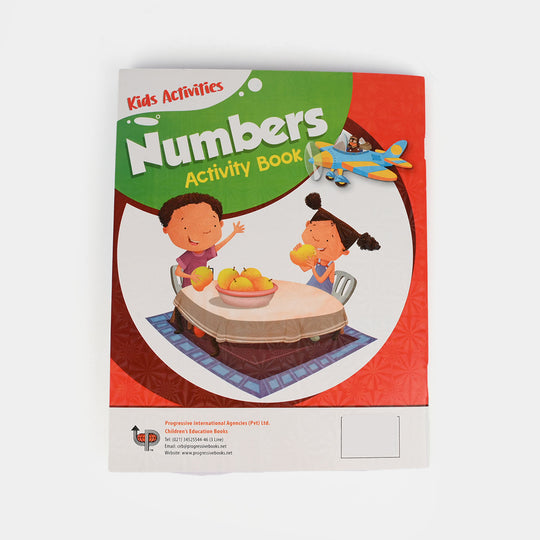 Kids Activity Numbers Activity Book