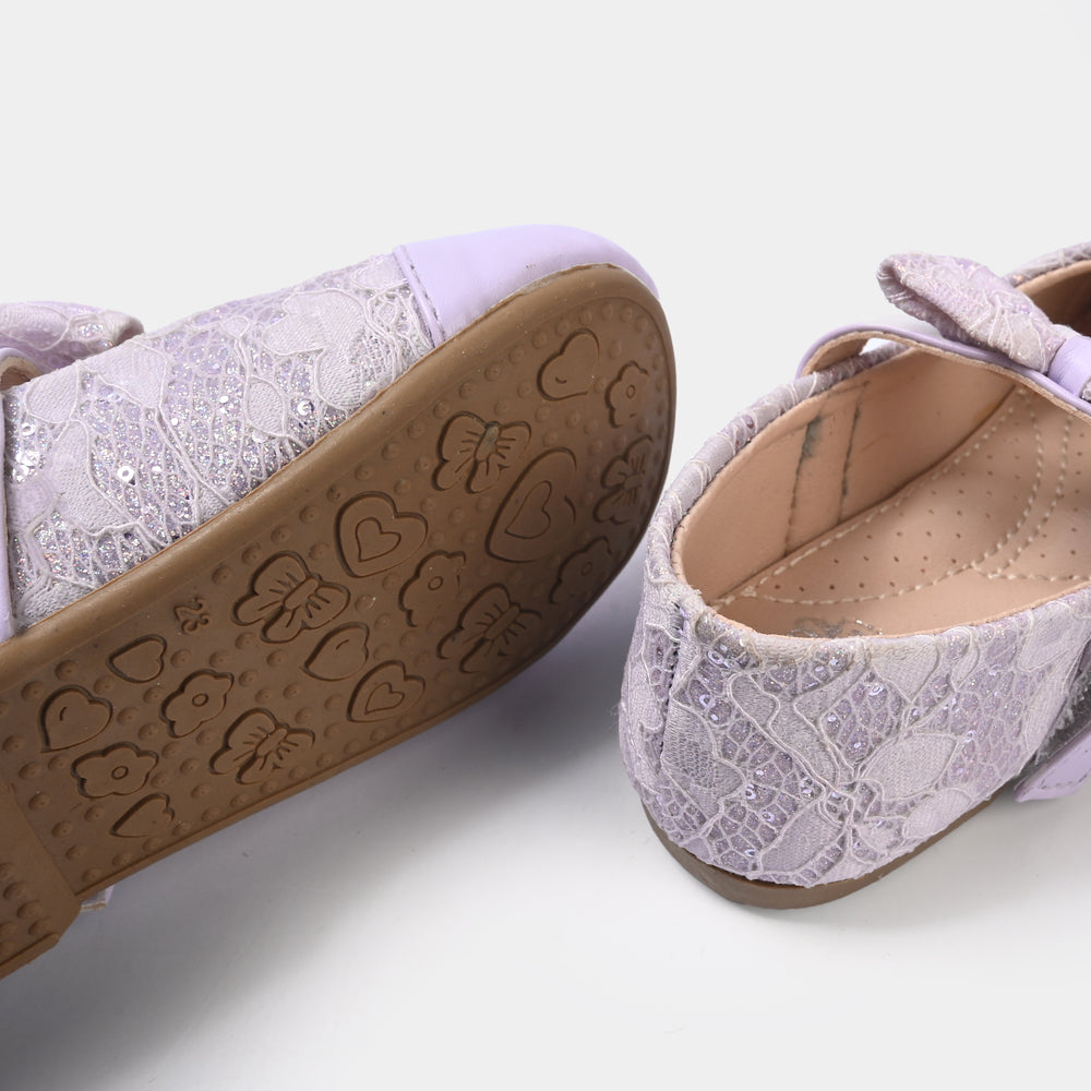 Girls Pumps 11-153-Purple