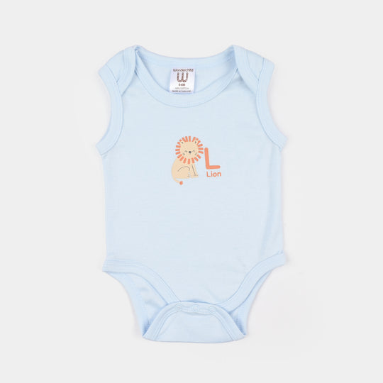 Boys Cotton Interlock 4 PCS GIFT SET 292-001-Blue