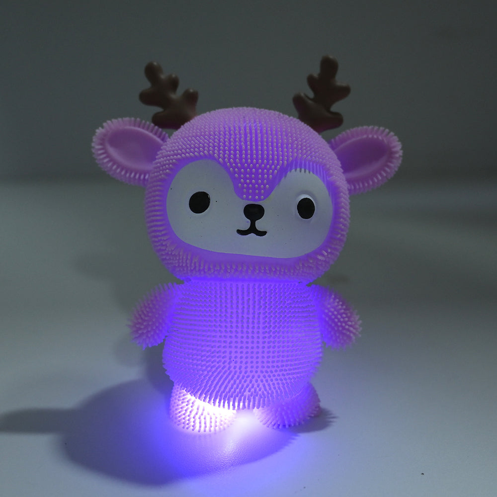 Light-Up Squishy Puffer Sensory Toy