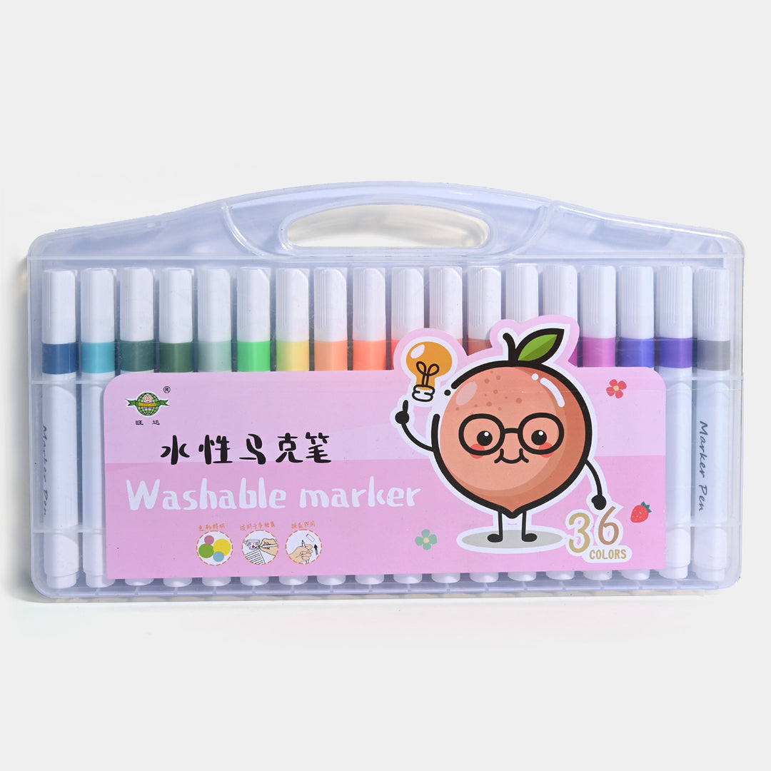 Washable Marker 36Pcs Set