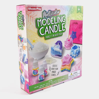 Multicolor Modeling Candle