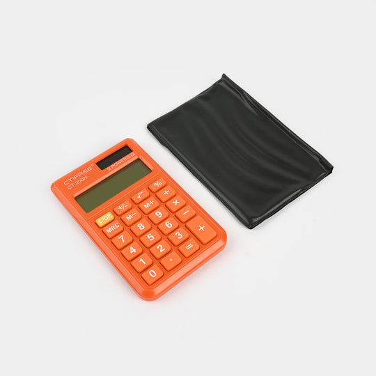 Pocket Calculator with Protective Cover