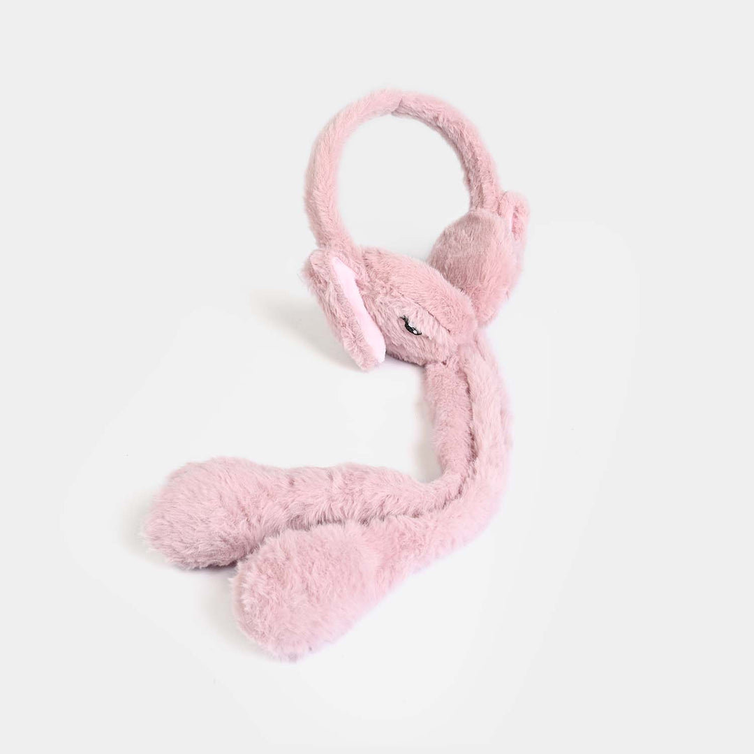 Interactive Moving Ear Plush Winter Earmuffs