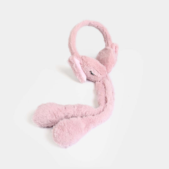 Interactive Moving Ear Plush Winter Earmuffs