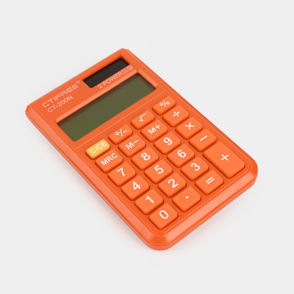 Pocket Calculator with Protective Cover