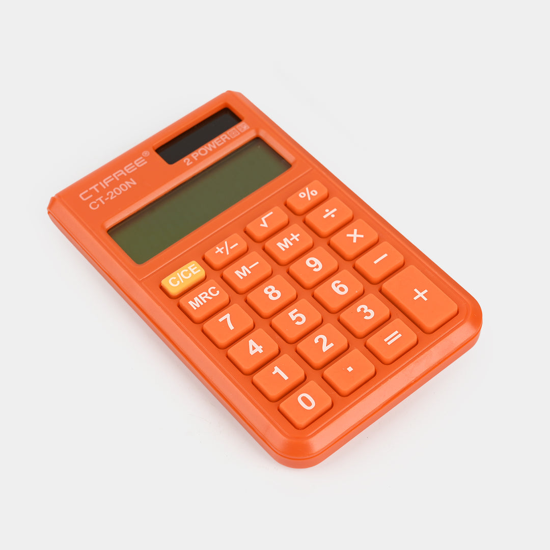 Pocket Calculator with Protective Cover