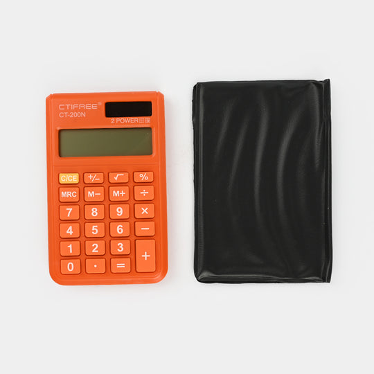 Pocket Calculator with Protective Cover
