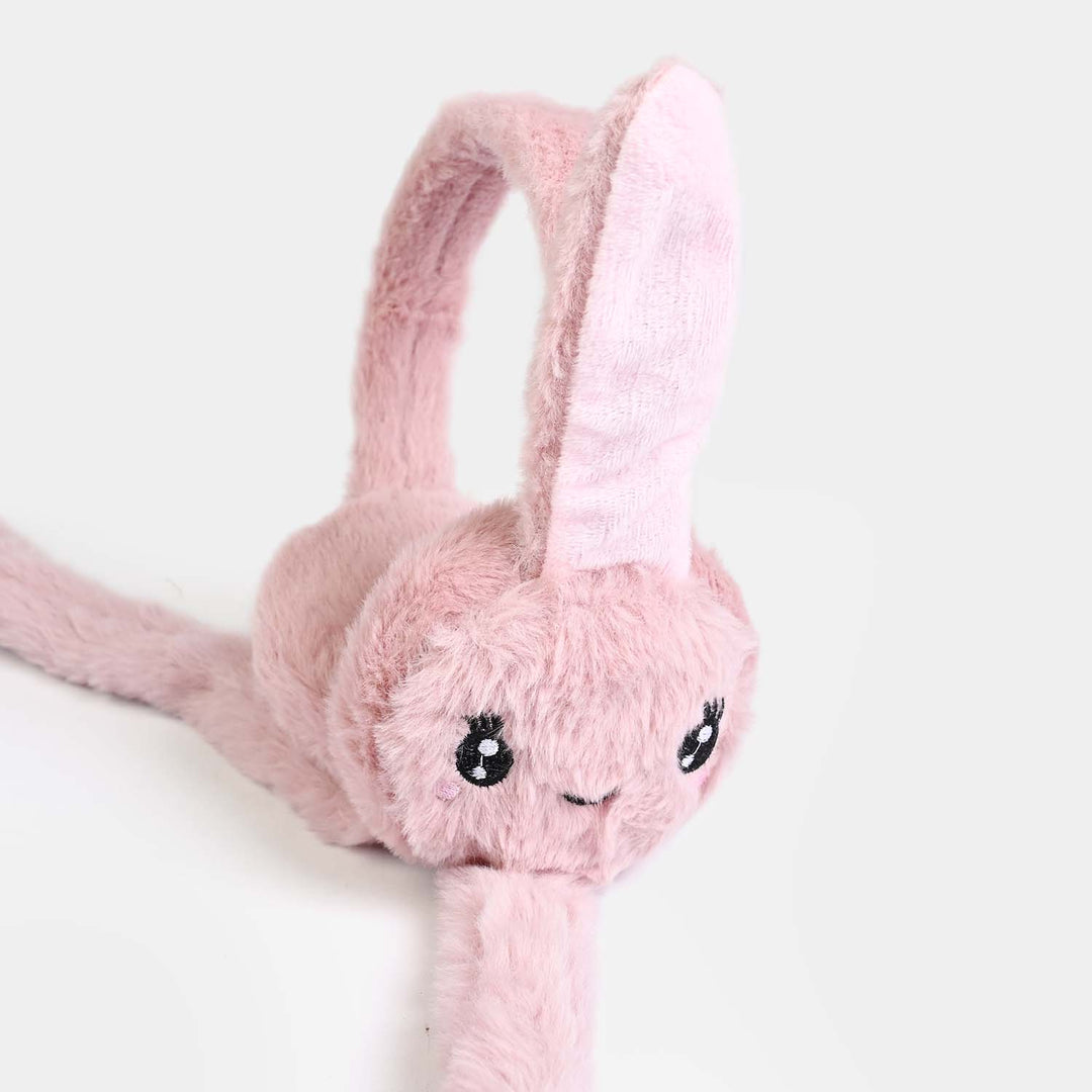 Interactive Moving Ear Plush Winter Earmuffs