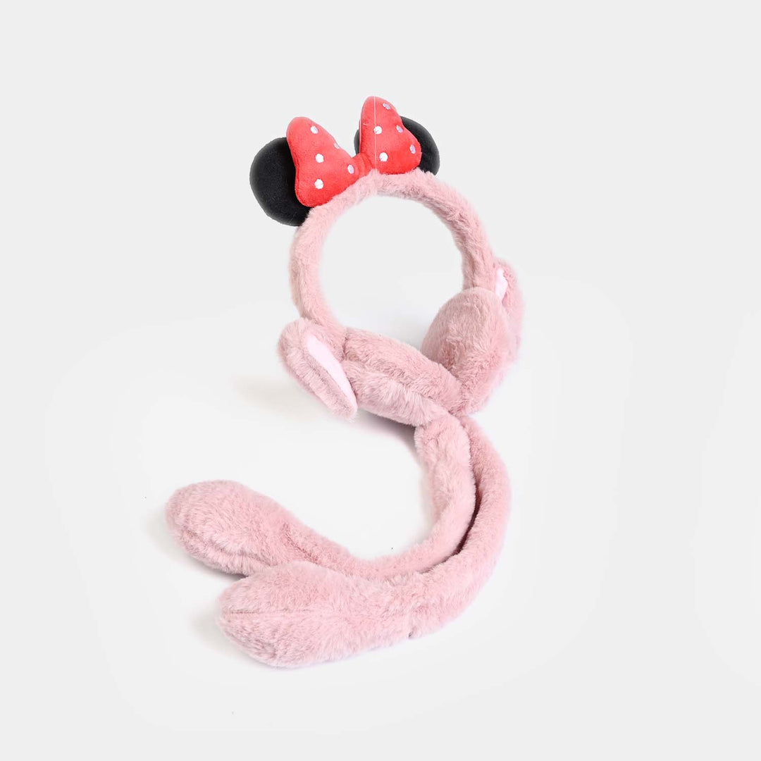 Interactive Moving Ear Plush Winter Earmuffs