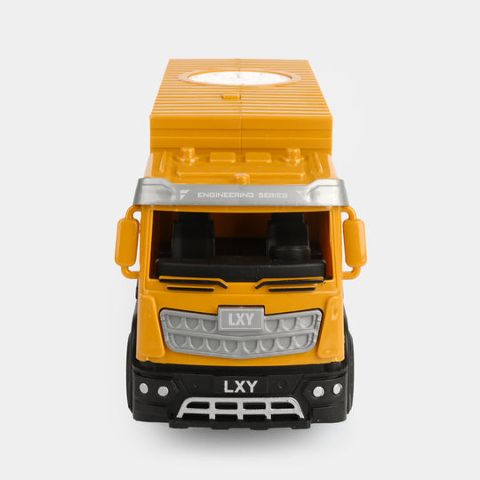Kids Electric Bubble Container Truck Toy