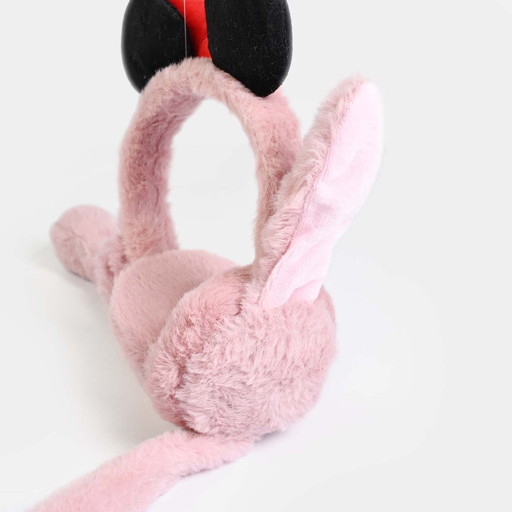 Interactive Moving Ear Plush Winter Earmuffs