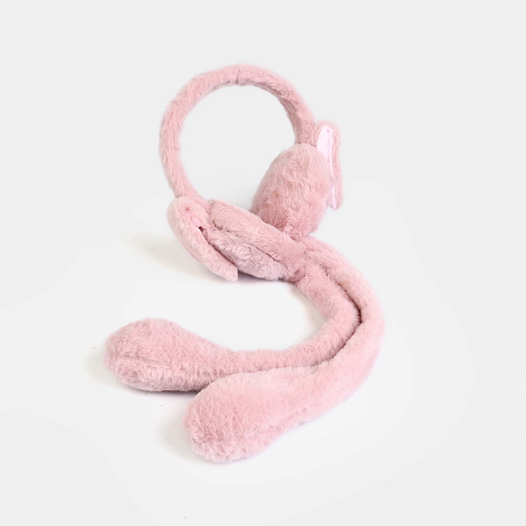 Interactive Moving Ear Plush Winter Earmuffs