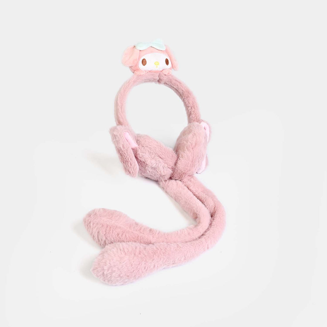 Interactive Moving Ear Plush Winter Earmuffs