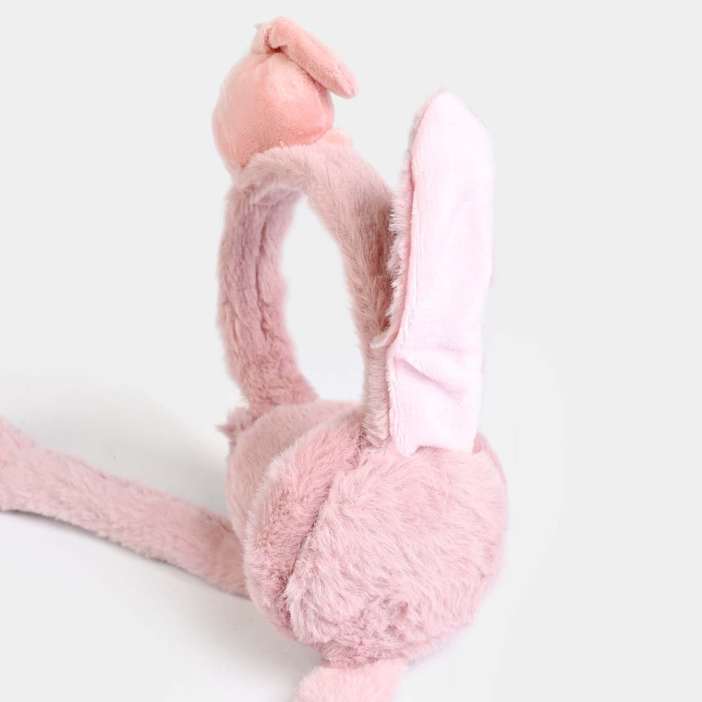 Interactive Moving Ear Plush Winter Earmuffs