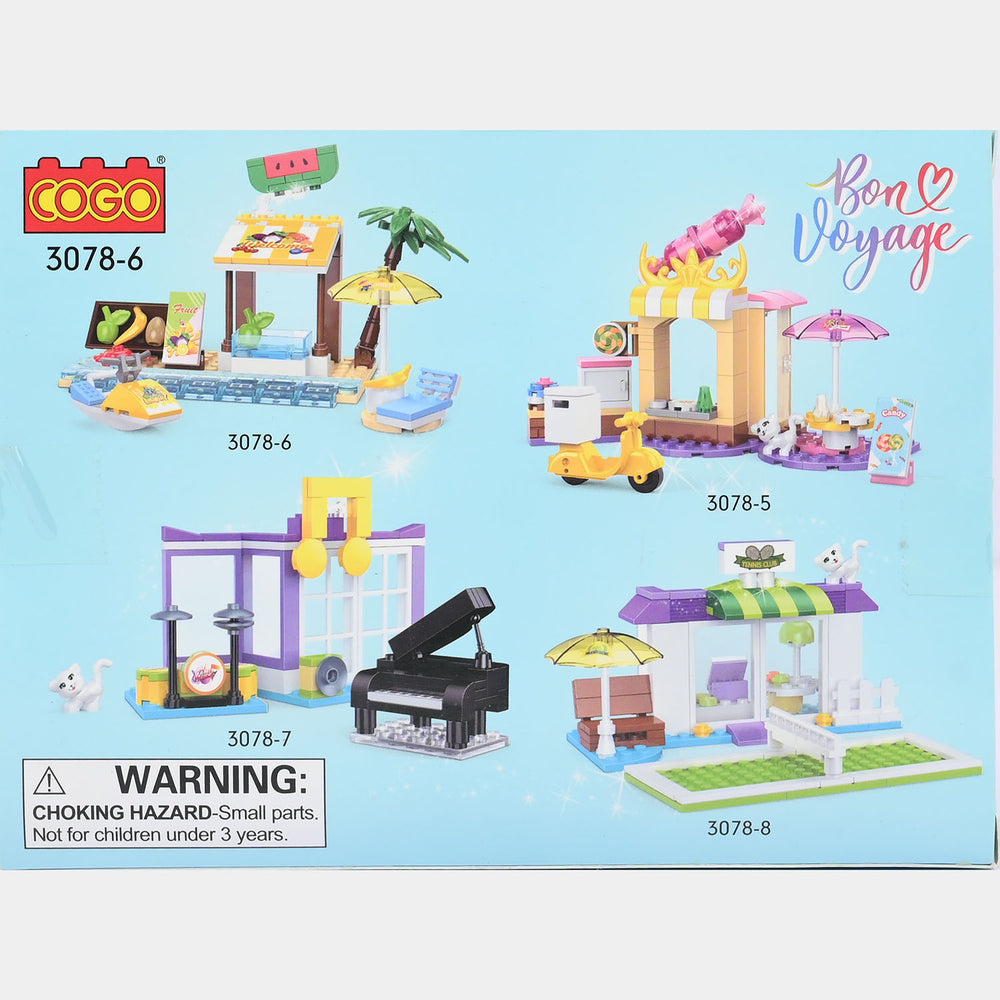 Fruit Stall Building Blocks Set