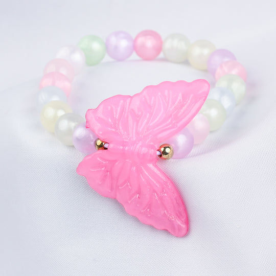 GIRLS CHARM BEADED NECKLACE & BRACELET