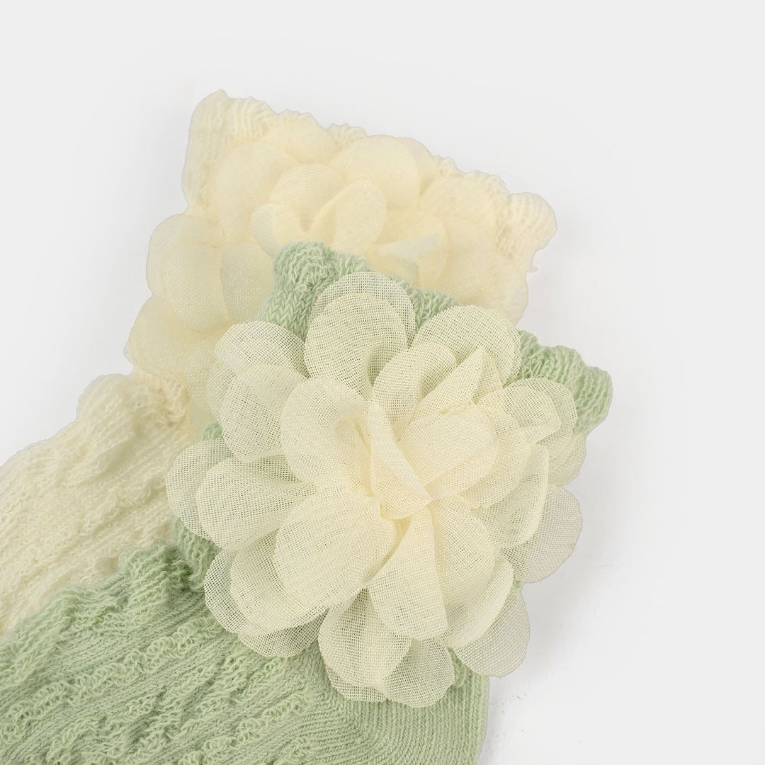 Infant Baby Socks 0-6M+ | 2Pairs