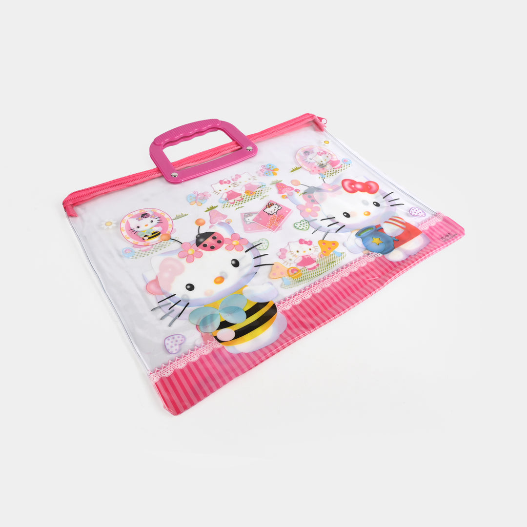 Character Transparent PVC Bag for Kids