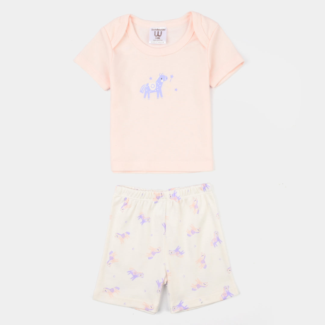 Girls Cotton Interlock 7 PCS GIFT SET 292-010-PINK