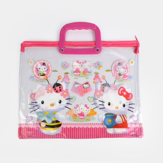 Character Transparent PVC Bag for Kids