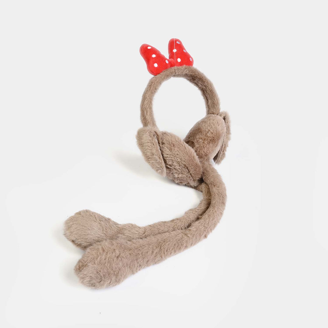 Interactive Moving Ear Plush Winter Earmuffs