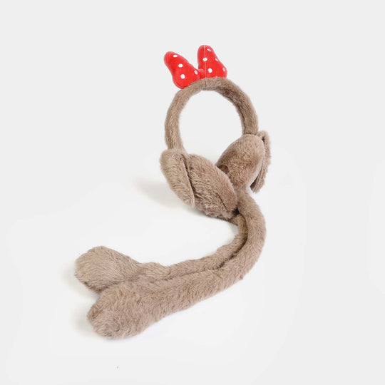 Interactive Moving Ear Plush Winter Earmuffs
