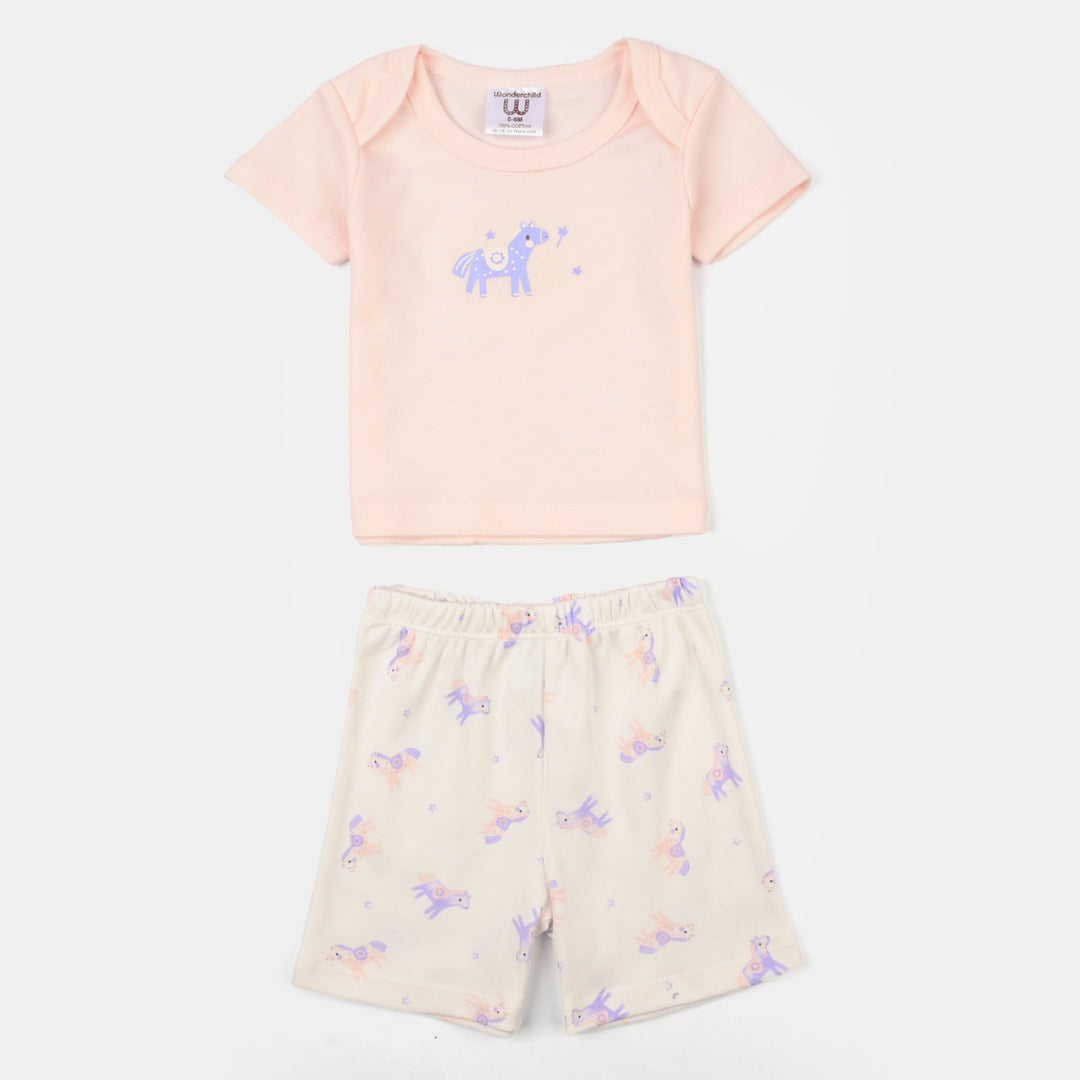 Girls Cotton Interlock 7 PCS GIFT SET 292-010-PINK