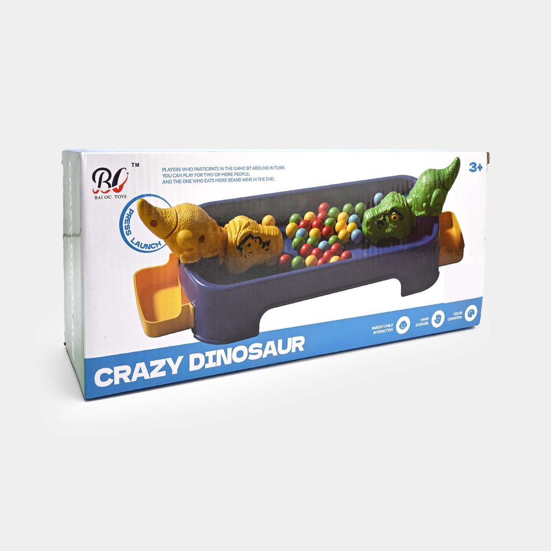 Collect The Most Balls Crazy Dinosaur Game Play Set