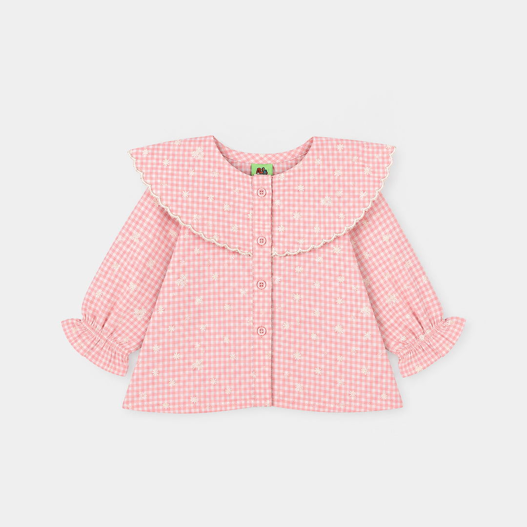 Infant Girls Woven Suit Bubblegum - Pink
