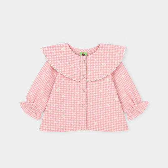 Infant Girls Woven Suit Bubblegum - Pink