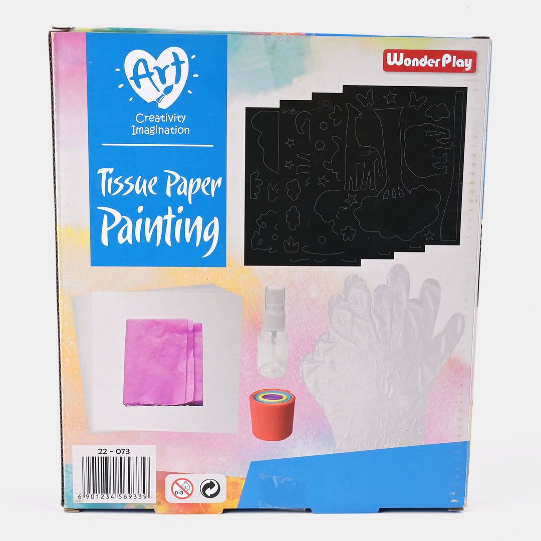 Tissue Paper Painting