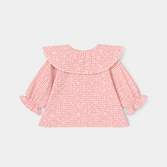 Infant Girls Woven Suit Bubblegum - Pink