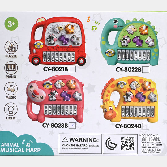 Cute Dinosaur Music Piano Keyboard Toy – Learn, Play & Enjoy