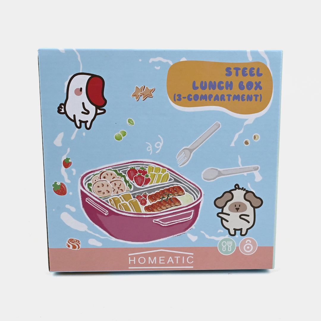 STAINLESS STEEL LUNCH BOX FOR KIDS