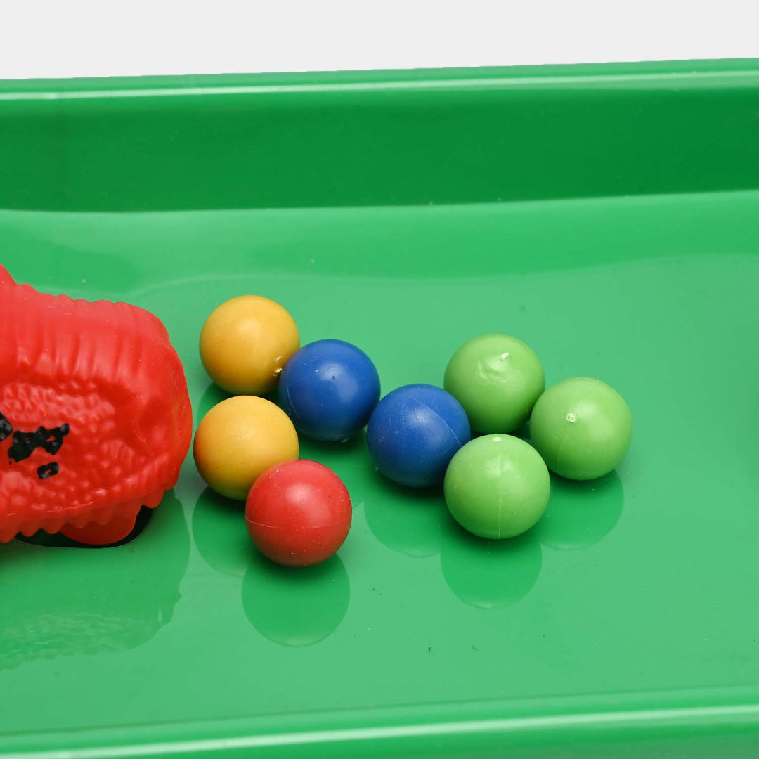 Collect The Most Balls Crazy Dinosaur Game Play Set