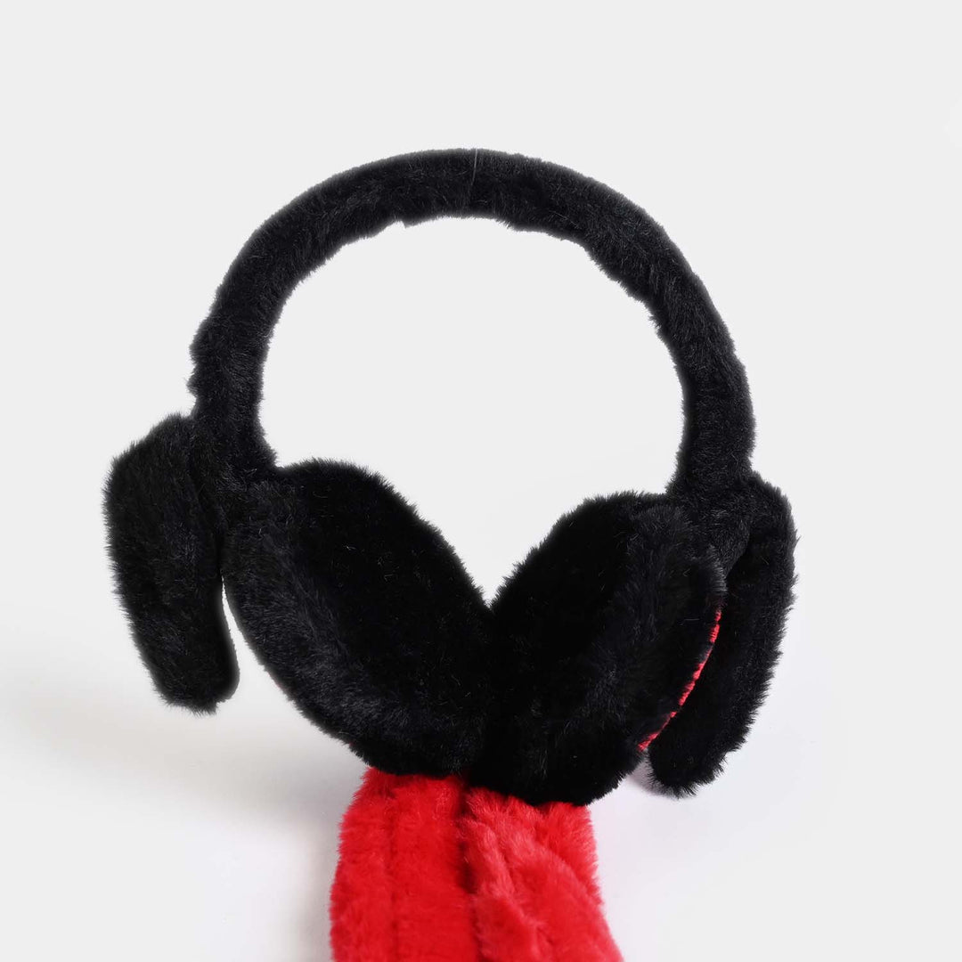 Interactive Moving Ear Plush Winter Earmuffs