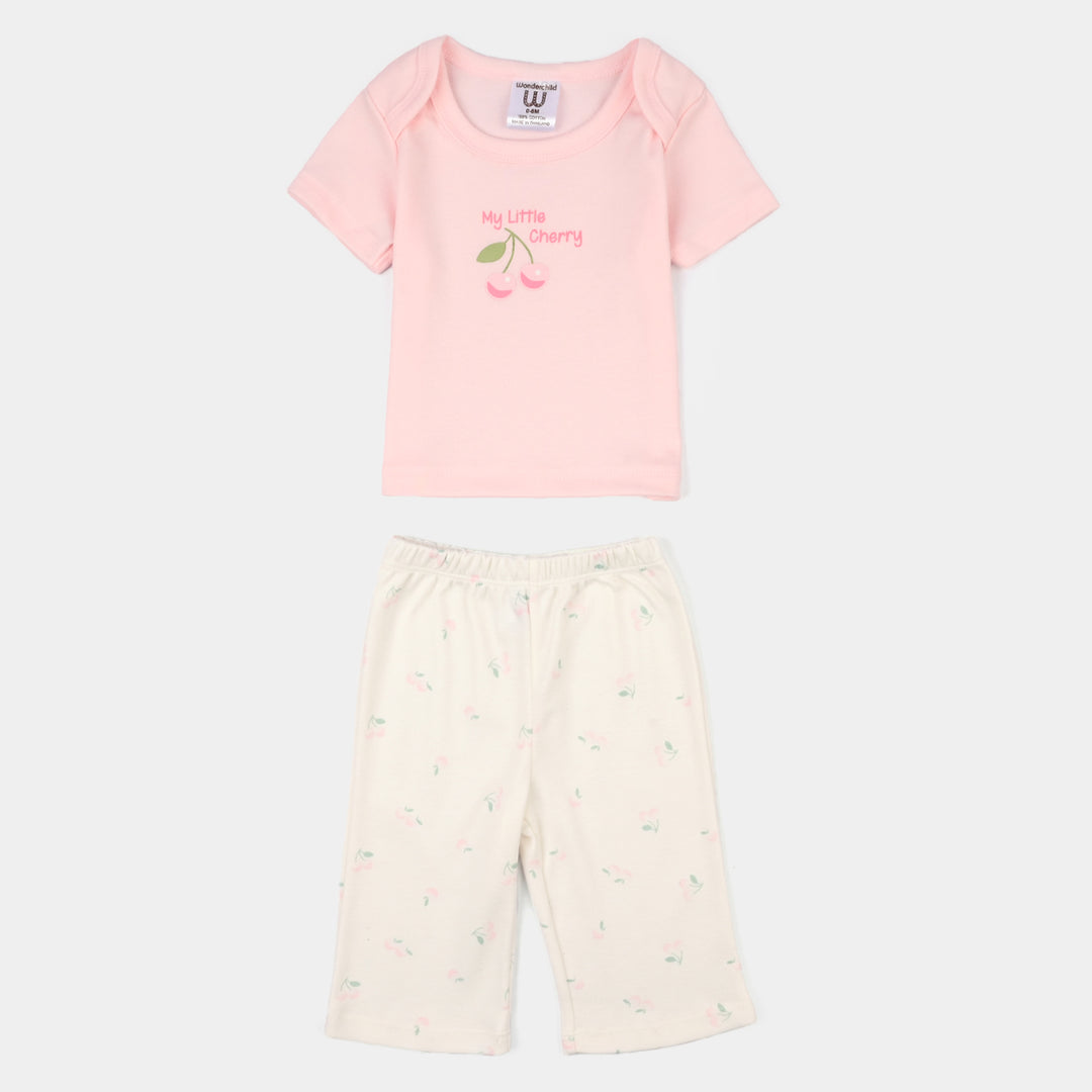 Girls Cotton Interlock 9 PCS GIFT SET 292-014-PINK