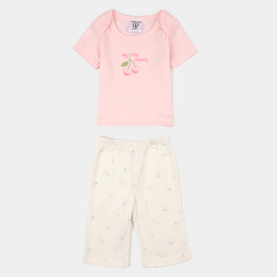 Girls Cotton Interlock 9 PCS GIFT SET 292-014-PINK