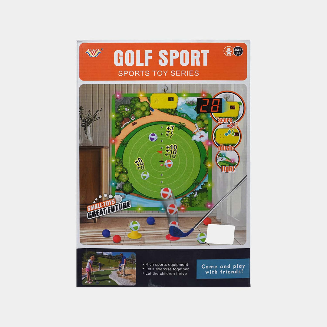 Electronic Kids Golf Game Mat Set