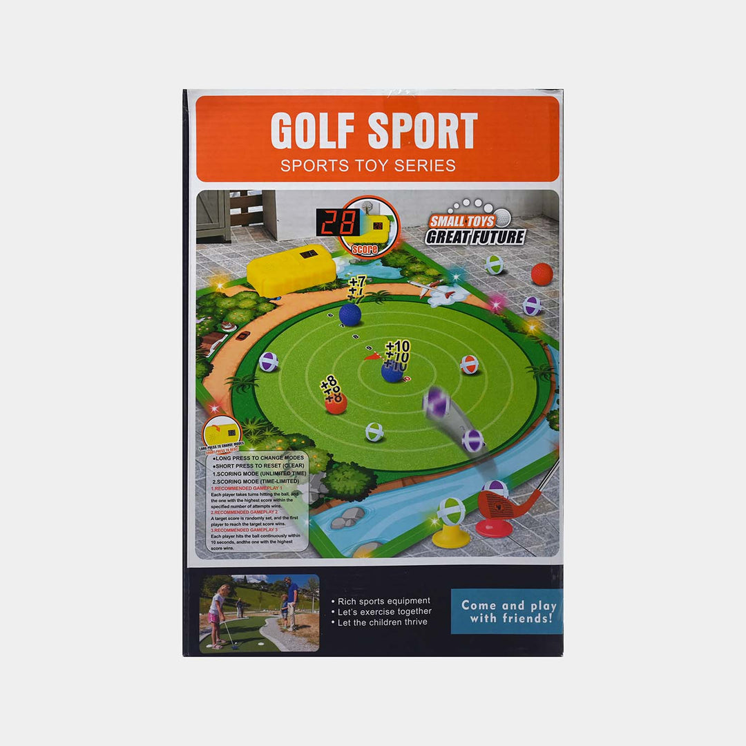 Electronic Kids Golf Game Mat Set