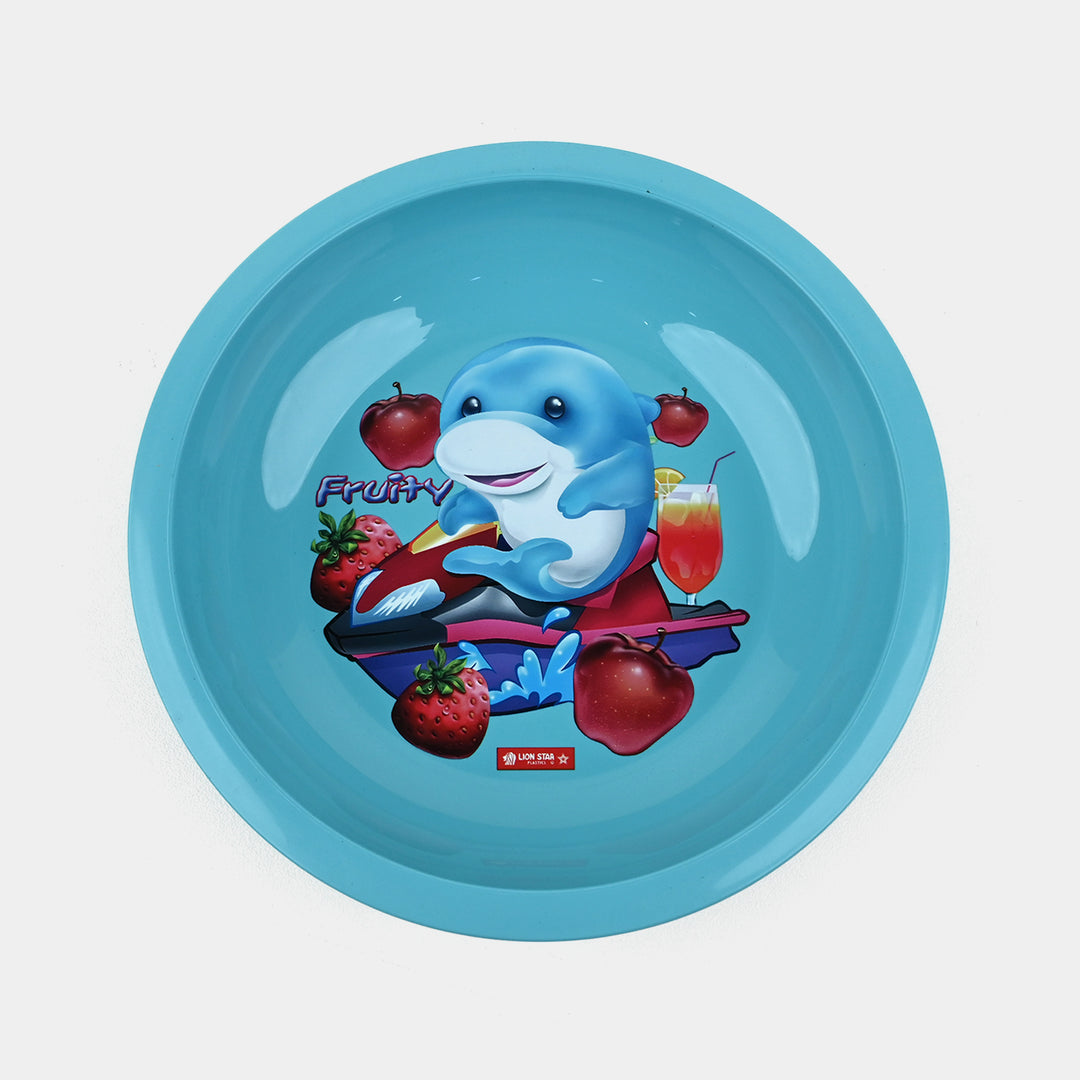 Bear Deep Plate - Orange