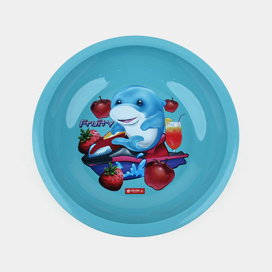 Bear Deep Plate - Orange