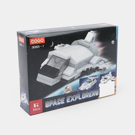 Space Explorers Building Blocks Set
